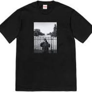 NWTSUPREME/UNDERCOVER/PUBLIC ENEMY WHITE HOUSE TEE